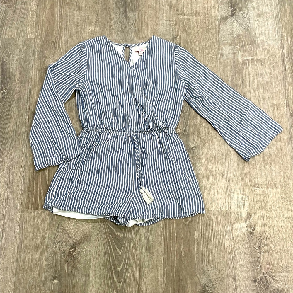 GB girls size large, long sleeve romper